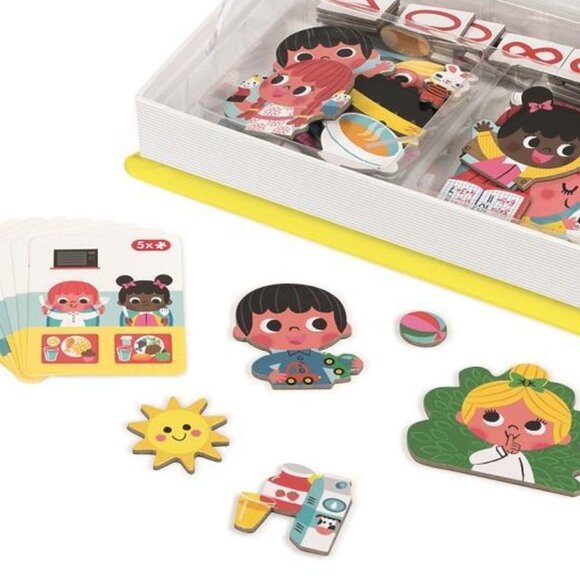 New Sealed Janod Magneti’Book Learn to Tell The Time • 3 to 8 Years - Picture 8 of 13